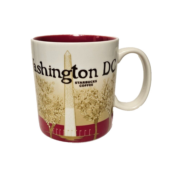 Starbucks WASHINGTON DC Collectors City Global Icon Coffee Mug Cup / 2011 - Picture 1 of 7